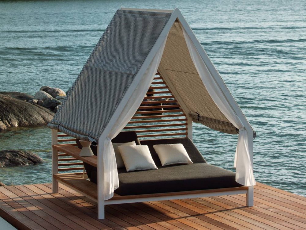kettal outdoor bed in Ibiza
